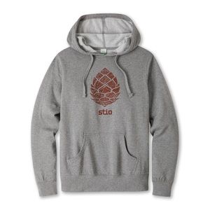 Stop Whitebark Pinecone Hoodie